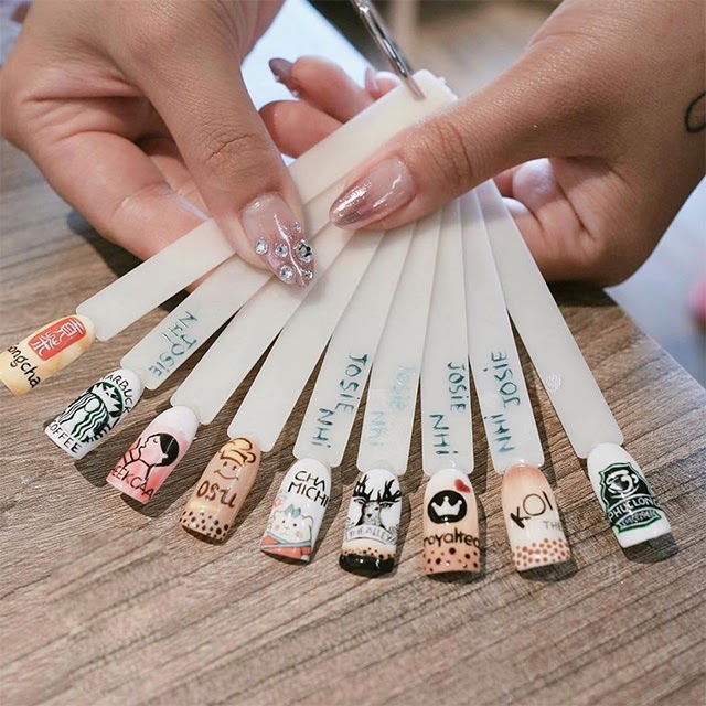 Nghi Thảo trên Instagram: “Thảo chia sẻ mn 1 số mẫu vẽ nail hoạt hình 😍  Học vẽ Nail rất đơn giản ( không cần có năng khiếu v… | Móng tay,