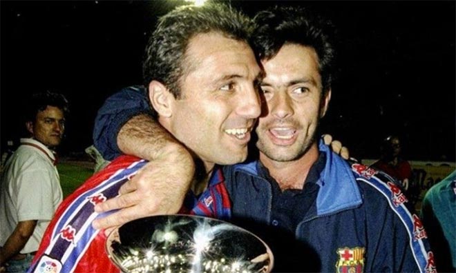 Stoichkov sớm nhận ra tài năng của Mourinho khi nhà cầm quân người Bồ Đào Nha còn là người phiên dịch ở Barca