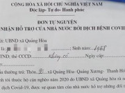 Tin tức trong ngày - Thanh Hóa yêu cầu tuyệt đối không được vận động người dân từ chối nhận hỗ trợ khó khăn do Covid-19