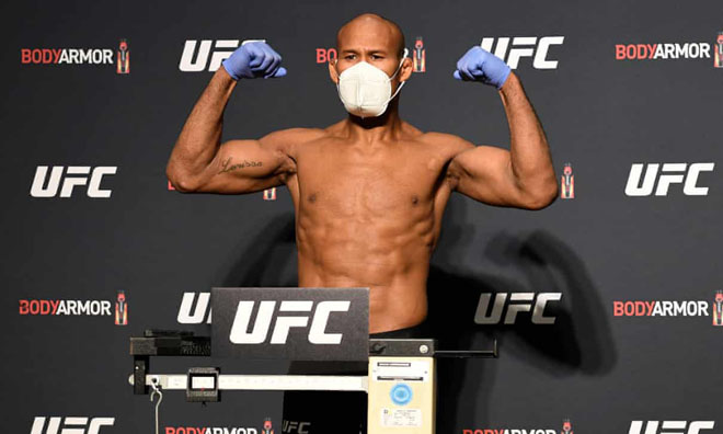 Ronaldo Souza mắc Covid-19 trước thềm sự kiện UFC 249