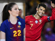 Thể thao - Chân dài bóng chuyền 1m84 đẹp như búp bê si mê Ronaldo nên lận đận