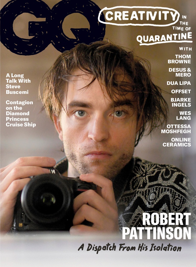 Robert Pattinson xuất hiện trên bìa tạp chí mới nhất.