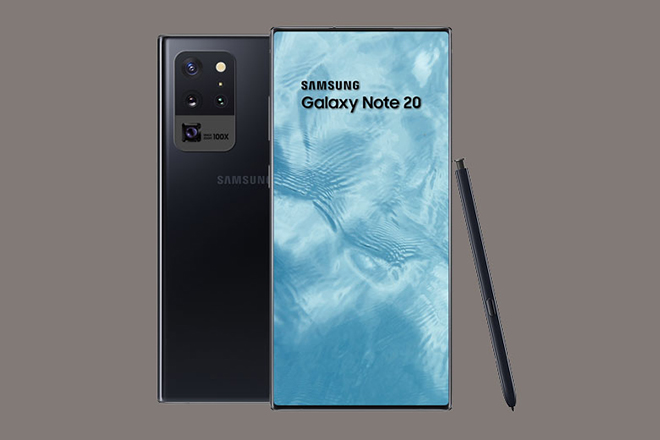 Ảnh concept Galaxy Note 20.