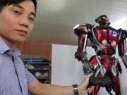 Bạn trẻ - Cuộc sống - Robot made in Việt Nam ra đời... từ rác