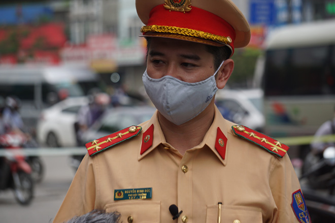 Đại úy Nguyễn Minh Đức - Phó Đội trưởng Đội CSGT số 7 – Công an TP.Hà Nội cho biết: “Ngay đầu giờ sáng, chúng tôi đã huy động lực lượng tập trung vào xử lý các vi phạm là nguyên nhân chính dẫn đến tai nạn giao thông như sử dụng chất ma túy, nồng độ cồn, tốc độ. Để đạt hiệu quả cao, lãnh đạo Công an Thành phố đã chỉ đạo các đơn vị tổ chức điều tra cơ bản, khảo sát, nắm tình hình tuyến, địa bàn giao thông, đặc biệt là những phương tiện kinh doanh loại hình vận tải, hành khách, ô tô cá nhân”.