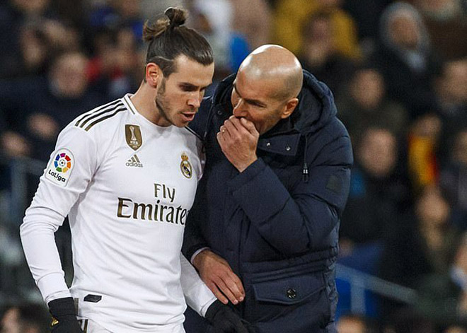 Mối quan hệ giữa HLV Zidane và Gareth Bale không hề tốt đẹp