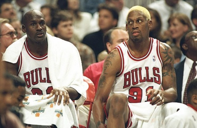 Jordan &amp;&nbsp;Rodman là cặp bài trùng huyền thoại