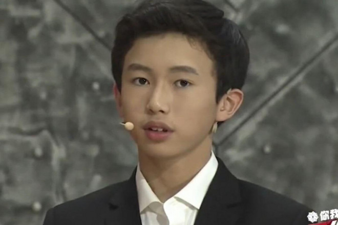 Chen Yuheng thành lập công ty khởi nghiệp H3Y! năm 13 tuổi. Ảnh: Youku.com.