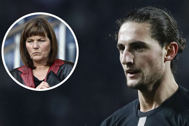 Bà&nbsp;Véronique Rabiot, mẹ của Adrien Rabiot thường xuyên có phát biểu gây sốc