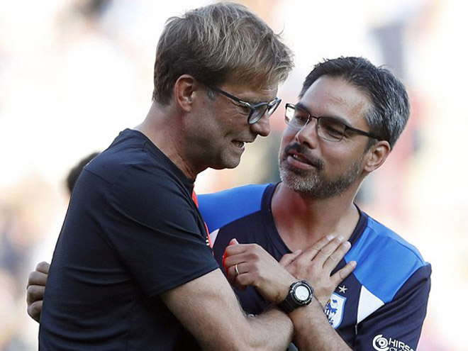 Jurgen Klopp và&nbsp;David Wagner