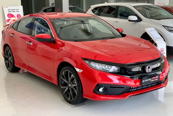 Honda Civic RS đỏ