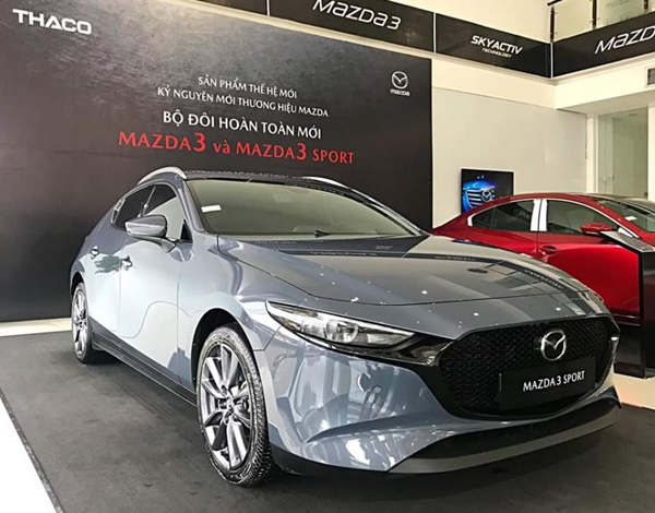 Mazda 3 Sport 1.5L Luxury 2020 màu xám kim loại