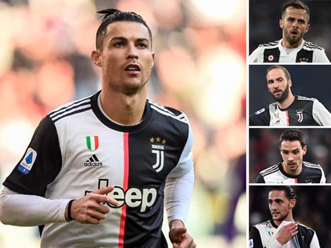 Juventus sẽ chia tay 4 ngôi sao,&nbsp;đồng thời có thêm ngân quỹ để giữ chân Ronaldo