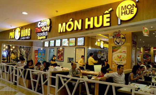 Món Huế cùng các thương hiệu khác của Công ty TNHH Chế biến Thực phẩm Huy Việt Nam lúc còn hoạt động