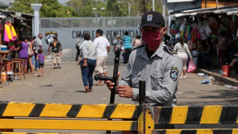 Một nhân viên an ninh tại Nicaragua (ảnh: Reuters)