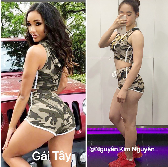 Cụ thể, Kim Nguyên&nbsp;chia sẻ: "Các bạn gymer có thân hình đẹp thường thích mặc quần ngắn đi tập vì có thể phô ra những đường cong gợi cảm. Những lúc tập mệt có thể nhìn vào gương tự nhận xét bản thân mà có thêm động lực phấn đấu hơn nữa. Và trong lúc tập luyện cũng dễ dàng vận động các khớp gối hơn."
