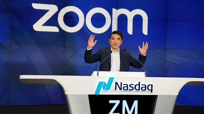 CEO Zoom Eric Yuan. Ảnh: Reuters