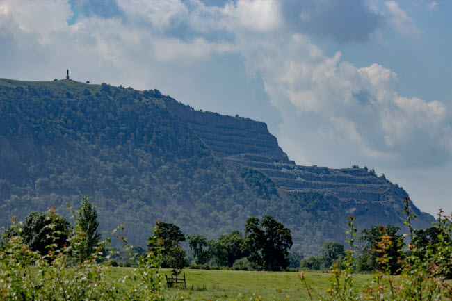 Khung cảnh thiên nhiên tuyệt đẹp tại thung lũng Badgers Dingle ở Shropshire.
