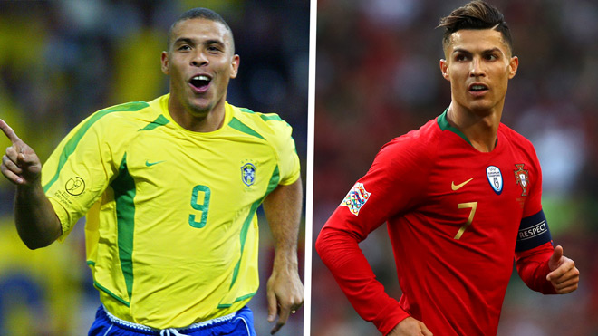 Ronaldo de Lima và&nbsp;Cristiano Ronaldo luôn bị đem ra so sánh&nbsp;