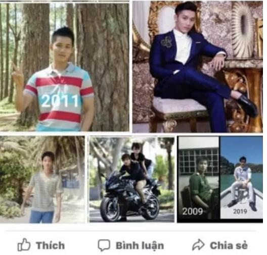 Hình ảnh anh Đỗ Văn Hùng bị gán ghép cho là Nguyễn Văn Nghị được chia sẻ tràn lan trên mạng. Ảnh: NLĐ