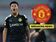 Bóng đá - Sancho và Dortmund có &quot;thỏa thuận ngầm&quot;, MU sắp kích hoạt &quot;bom tấn&quot;?