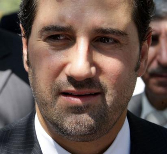 Ông là Rami Makhlouf - anh em họ của Tổng thống Syria Bashar al-Assad.
