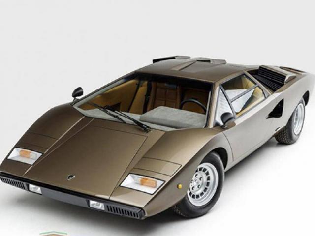 Ngắm xế cổ Lamborghini đẹp như chiếc xe đến từ tương lai