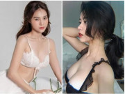 Đời sống Showbiz - “Ngọc nữ trăm tỷ”, hot girl 10X diện váy ngủ mỏng tang lộ &quot;bí mật&quot; ít ai ngờ