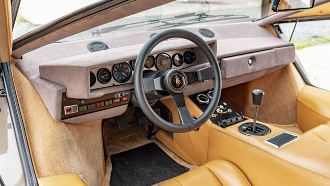 Chiếc xe này đã được giao cho Monaco Motors, đại lý Lamborghini chính thức của Monte Carlo vào ngày 19/12/1977
