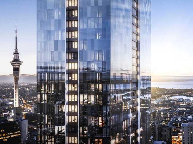 Tòa tháp Pacifica dự kiến khai trương vào cuối năm nay tại trung tâm thành phố Auckland với 295 căn hộ.
