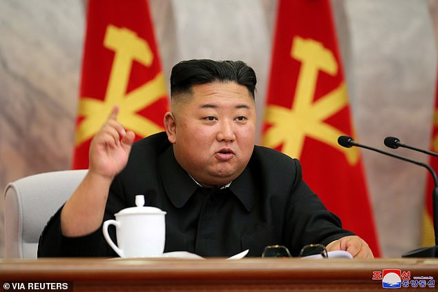 Nhà lãnh đạo Triều Tiên Kim Jong Un.