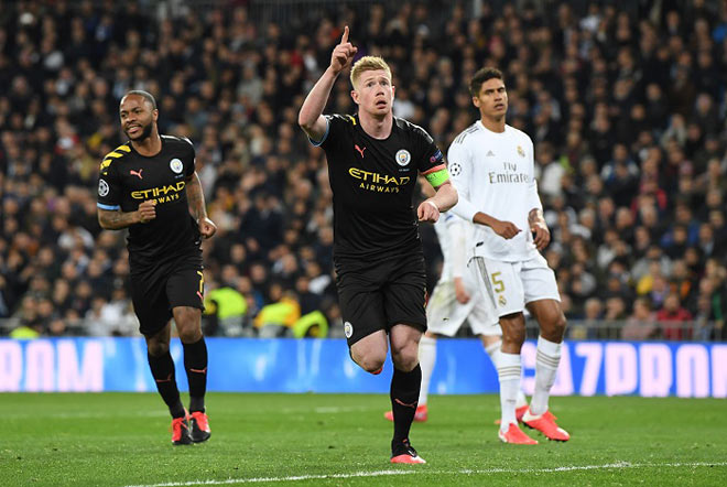 Dù đã thắng Real Madrid 2-1 ngay trên đất Tây Ban Nha, Man City cũng chưa thể an tâm ở Champions League năm nay