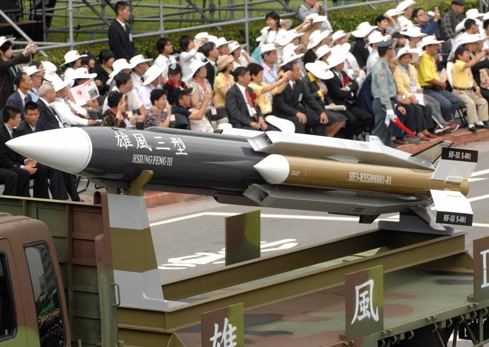 Tên lửa&nbsp;siêu thanh&nbsp;Hsiung Feng-3.