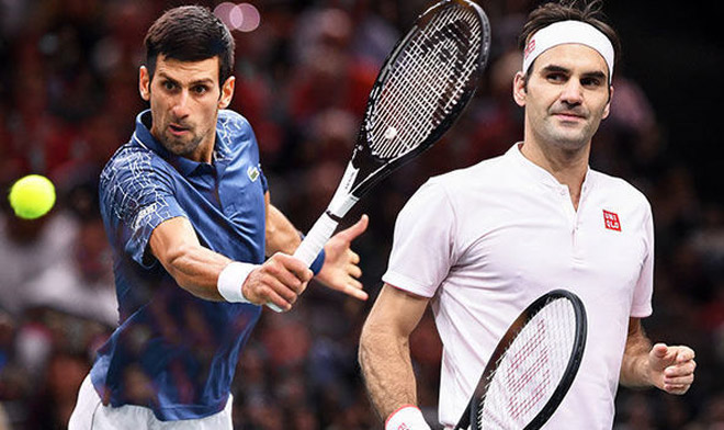 Djokovic đang là đối trọng của Federer trong cuộc đua danh xưng "Tay vợt vĩ đại nhất mọi thời đại"