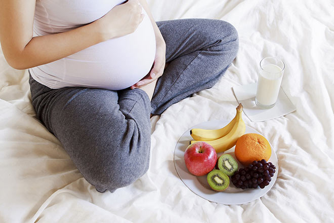 Chế độ dinh dưỡng đủ chất, vệ sinh là điều không thể thiếu trong thai kỳ