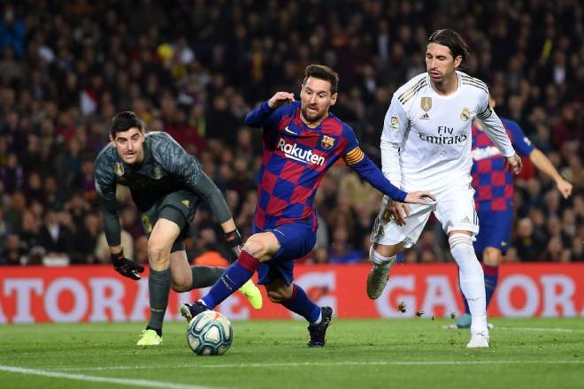 Barca vẫn đang nhỉnh hơn Real trong cuộc đua La Liga