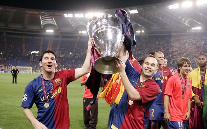 Messi ở lại và giành cú ăn 6 mùa 2008/09 cùng Barcelona