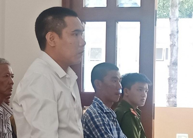 Bị cáo Nguyễn Tiến Phong tại tòa. Ảnh:&nbsp;MV