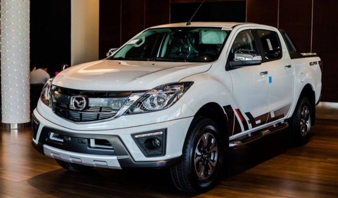 Hình ảnh xe Mazda BT-50 phiên bản 2020