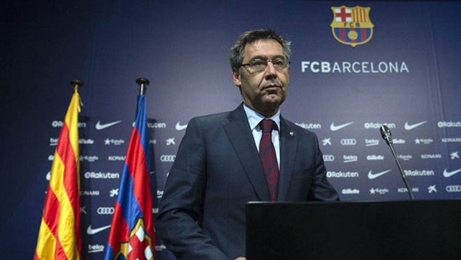 Chủ tịch của Barcelona, Josep Bartomeu