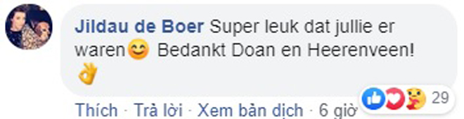 Đón Văn Hậu tới thăm nhà, fan nữ Heerenveen cảm kích mong ở lại Hà Lan - 2