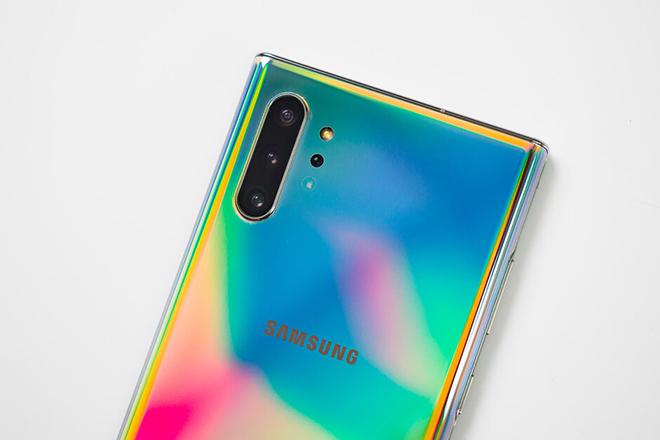 Galaxy Note 10 màu Aura Glow.