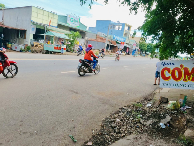 Vị trí nơi xảy ra vụ tai nạn giao thông năm 2017 khiến ông Phước vướng lao lý. Ảnh: V.D