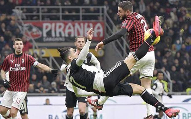Ronaldo chuẩn bị trở lại thi đấu khi Juventus tái đấu AC Milan ở lượt về bán kết cúp Quốc gia Italia ngày 13/6