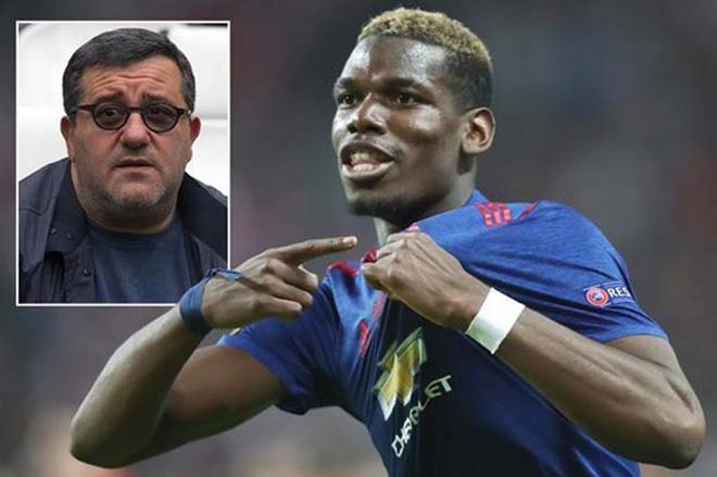 Raiola đang muốn đưa Pogba rời MU