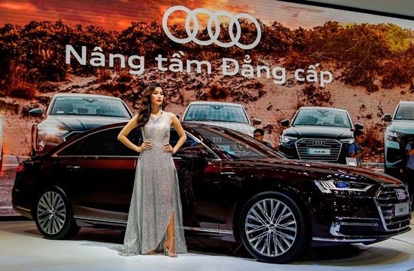 Mẫu xe Audi A8L đẳng cấp