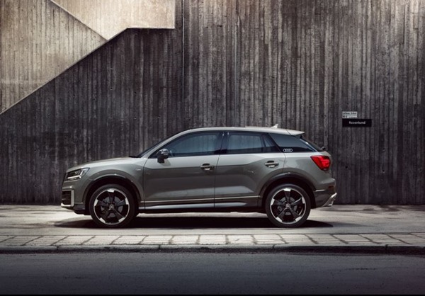 Audi Q2 phiên bản màu xám titan