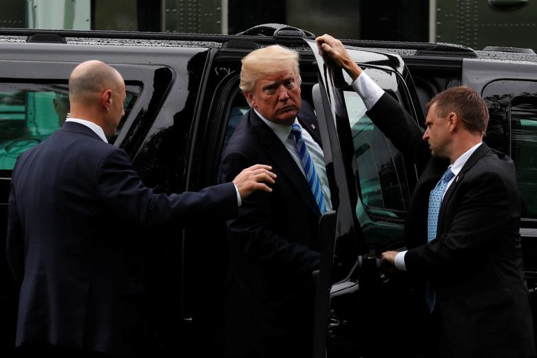 Khi nào Tổng thống Trump phải sơ tán khẩn cấp?&nbsp;Ảnh: Reuters