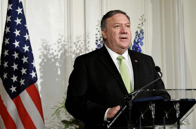 Ngoại trưởng Mỹ Mike Pompeo. Ảnh: Reuters