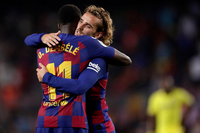 Ý định đổi Dembele hoặc Griezmann lấy Neymar của Barca bị PSG "dội gáo nước lạnh"